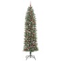 Árbol Navideño Artificial Delgado con 300 LED Verde y 240 cm en Decoración Festiva y Estacional | Comprar online en Foru.es