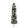 Árbol Navideño Artificial Delgado con 300 LED Verde y 240 cm en Decoración Festiva y Estacional | Comprar online en Foru.es