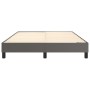 Estructura de cama de cuero sintético gris 140x200 cm de vidaXL, Camas y somieres - Ref: Foro24-3120704, Precio: 92,88 €, Des...