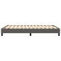 Estructura de cama de cuero sintético gris 140x200 cm de vidaXL, Camas y somieres - Ref: Foro24-3120704, Precio: 92,88 €, Des...