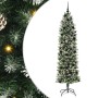 Árbol Navideño Artificial Delgado con 300 LED Verde y 240 cm en Decoración Festiva y Estacional | Comprar online en Foru.es