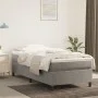 Estructura de cama de terciopelo gris claro 90x200 cm de vidaXL, Camas y somieres - Ref: Foro24-3121096, Precio: 80,34 €, Des...