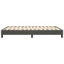 Estructura de cama de terciopelo gris oscuro 140x190 cm de vidaXL, Camas y somieres - Ref: Foro24-3120767, Precio: 97,16 €, D...