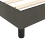 Estructura de cama de terciopelo gris oscuro 140x190 cm de vidaXL, Camas y somieres - Ref: Foro24-3120767, Precio: 97,16 €, D...