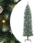 Árbol Navideño Artificial Delgado con 300 LED Verde y 240 cm en Decoración Festiva y Estacional | Comprar online en Foru.es