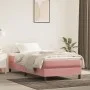 Estructura de cama de terciopelo rosa 80x200 cm de vidaXL, Camas y somieres - Ref: Foro24-3120741, Precio: 73,13 €, Descuento: %