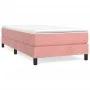 Estructura de cama de terciopelo rosa 80x200 cm de vidaXL, Camas y somieres - Ref: Foro24-3120741, Precio: 73,13 €, Descuento: %
