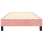 Estructura de cama de terciopelo rosa 80x200 cm de vidaXL, Camas y somieres - Ref: Foro24-3120741, Precio: 73,13 €, Descuento: %