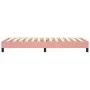 Estructura de cama de terciopelo rosa 80x200 cm de vidaXL, Camas y somieres - Ref: Foro24-3120741, Precio: 73,13 €, Descuento: %