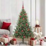 Árbol de Navidad artificial preiluminado con juego de bolas en Decoración Festiva y Estacional | Comprar online en Foru.es