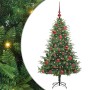Árbol de Navidad artificial preiluminado con juego de bolas en Decoración Festiva y Estacional | Comprar online en Foru.es