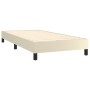 Estructura de cama box spring cuero sintético crema 80x200 cm de vidaXL, Camas y somieres - Ref: Foro24-3120666, Precio: 75,8...