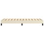 Estructura de cama box spring cuero sintético crema 80x200 cm de vidaXL, Camas y somieres - Ref: Foro24-3120666, Precio: 75,8...