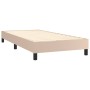 Estructura de cama cuero sintético color capuchino 80x200 cm de vidaXL, Camas y somieres - Ref: Foro24-3120669, Precio: 74,75...