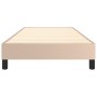 Estructura de cama cuero sintético color capuchino 80x200 cm de vidaXL, Camas y somieres - Ref: Foro24-3120669, Precio: 74,75...
