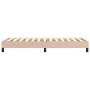 Estructura de cama cuero sintético color capuchino 80x200 cm de vidaXL, Camas y somieres - Ref: Foro24-3120669, Precio: 74,75...
