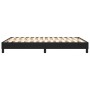 Estructura de cama de cuero sintético negro 140x200 cm de vidaXL, Camas y somieres - Ref: Foro24-3120700, Precio: 99,74 €, De...