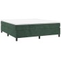 Estructura de cama de terciopelo verde 200x200 cm de vidaXL, Camas y somieres - Ref: Foro24-3121141, Precio: 136,27 €, Descue...