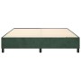 Estructura de cama de terciopelo verde 200x200 cm de vidaXL, Camas y somieres - Ref: Foro24-3121141, Precio: 136,27 €, Descue...