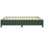 Estructura de cama de terciopelo verde 200x200 cm de vidaXL, Camas y somieres - Ref: Foro24-3121141, Precio: 136,27 €, Descue...