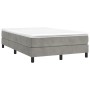 Estructura de cama de terciopelo gris claro 120x200 cm de vidaXL, Camas y somieres - Ref: Foro24-3120760, Precio: 99,58 €, De...