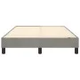 Estructura de cama de terciopelo gris claro 120x200 cm de vidaXL, Camas y somieres - Ref: Foro24-3120760, Precio: 96,95 €, De...