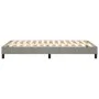 Estructura de cama de terciopelo gris claro 120x200 cm de vidaXL, Camas y somieres - Ref: Foro24-3120760, Precio: 96,95 €, De...