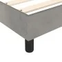 Estructura de cama de terciopelo gris claro 120x200 cm de vidaXL, Camas y somieres - Ref: Foro24-3120760, Precio: 96,95 €, De...