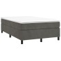 Estructura de cama de terciopelo gris oscuro 120x200 cm de vidaXL, Camas y somieres - Ref: Foro24-3121109, Precio: 111,50 €, ...