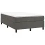 Estructura de cama de terciopelo gris oscuro 120x200 cm de vidaXL, Camas y somieres - Ref: Foro24-3121109, Precio: 116,92 €, ...