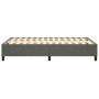 Estructura de cama de terciopelo gris oscuro 120x200 cm de vidaXL, Camas y somieres - Ref: Foro24-3121109, Precio: 111,50 €, ...