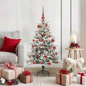 Árbol de Navidad artificial preiluminado con juego de bolas en Decoración Festiva y Estacional | Comprar online en Foru.es