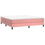 Estructura de cama de terciopelo rosa 180x200 cm de vidaXL, Camas y somieres - Ref: Foro24-3120789, Precio: 104,89 €, Descuen...