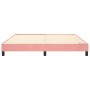 Estructura de cama de terciopelo rosa 180x200 cm de vidaXL, Camas y somieres - Ref: Foro24-3120789, Precio: 104,89 €, Descuen...
