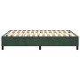 Estructura de cama de terciopelo verde 140x200 cm de vidaXL, Camas y somieres - Ref: Foro24-3121123, Precio: 115,08 €, Descue...