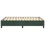 Estructura de cama de terciopelo verde 140x200 cm de vidaXL, Camas y somieres - Ref: Foro24-3121123, Precio: 119,84 €, Descue...