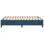Estructura de cama de terciopelo azul 140x200 cm de vidaXL, Camas y somieres - Ref: Foro24-3121124, Precio: 119,98 €, Descuen...