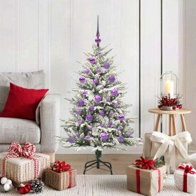 Árbol de Navidad artificial preiluminado con juego de bolas en Decoración Festiva y Estacional | Comprar online en Foru.es