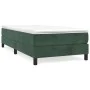 Estructura de cama de terciopelo verde 90x190 cm de vidaXL, Camas y somieres - Ref: Foro24-3120745, Precio: 82,80 €, Descuent...