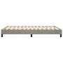 Estructura de cama de terciopelo gris claro 140x200 cm de vidaXL, Camas y somieres - Ref: Foro24-3120772, Precio: 114,41 €, D...