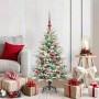 Árbol de Navidad artificial preiluminado con juego de bolas en Decoración Festiva y Estacional | Comprar online en Foru.es