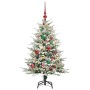 Árbol de Navidad artificial preiluminado con juego de bolas en Decoración Festiva y Estacional | Comprar online en Foru.es