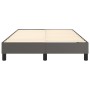 Estructura de cama de cuero sintético gris 120x200 cm de vidaXL, Camas y somieres - Ref: Foro24-3120692, Precio: 99,46 €, Des...