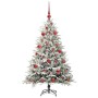 Árbol de Navidad artificial preiluminado con juego de bolas en Decoración Festiva y Estacional | Comprar online en Foru.es
