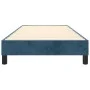 Estructura de cama de terciopelo azul 90x200 cm de vidaXL, Camas y somieres - Ref: Foro24-3120752, Precio: 75,89 €, Descuento: %