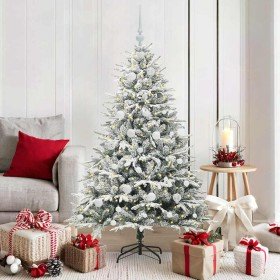 Árbol de Navidad artificial preiluminado con juego de bolas en Decoración Festiva y Estacional | Comprar online en Foru.es