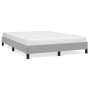 Estructura de cama de tela gris claro 140x200 cm de vidaXL, Camas y somieres - Ref: Foro24-346720, Precio: 109,06 €, Descuent...