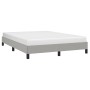 Estructura de cama de tela gris claro 140x200 cm de vidaXL, Camas y somieres - Ref: Foro24-346720, Precio: 109,06 €, Descuent...