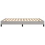 Estructura de cama de tela gris claro 140x200 cm de vidaXL, Camas y somieres - Ref: Foro24-346720, Precio: 109,06 €, Descuent...