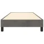 Dark gray velvet bed frame 100x200 cm by vidaXL, Beds and slatted bases - Ref: Foro24-3120755, Price: 71,01 €, Discount: %